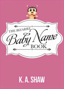 The Bizarre Baby Name Book by K.A. Shaw cover